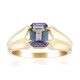 Bague en or et Tanzanite non chauffée (de Melo)