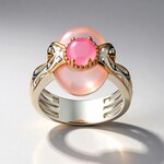 Anello in argento con Madreperla (Gems en Vogue)
