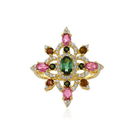 Anello in argento con Tormalina