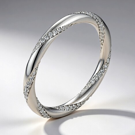 Anello in argento con Zircone