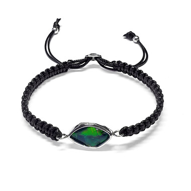 Ammolith-Silberarmband