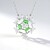 Collana in argento con Lemshuku Tsavorite