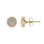 Orecchini in oro con Diamante IF (G) (de Melo Gold)