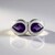 Anello in argento con Ametista (de Melo Essence)
