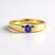 Bague en argent et Tanzanite
