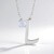 Collana in argento con Pietra di Luna Arcobaleno