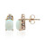 10K AAA Welo Opal Gold Earrings