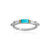 Bague en argent et Turquoise Sleeping Beauty (Faszination Türkis)
