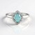 Anello in argento con Grandidierite