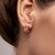 Burmese Ruby Silver Earrings (Gems en Vogue)