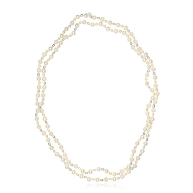 Collar en plata con Perla Freshwater (TPC)