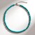 Collana in argento con Amazzonite