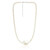 Keshi pearl Silver Necklace (TPC)
