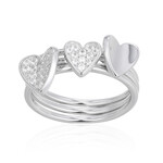 Anillo en plata con Zircón (Adela Silber)