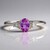 Anello in oro con Zaffiro Rosa (CIRARI)