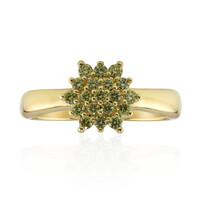 Gelber VS1 Brillant-Goldring