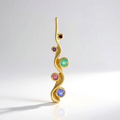 Ciondolo in argento con Tanzanite (MONOSONO COLLECTION)