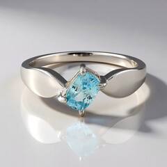 Anello in argento con Zircone Ratanakiri