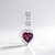 Ciondolo in argento con Rodolite di Naktamunda