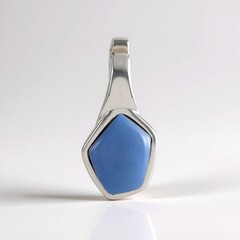 Ciondolo in argento con Opale Blu