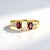 Bague en argent et Opale Welo