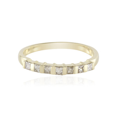 I2 Schokoladen-Diamant-Goldring
