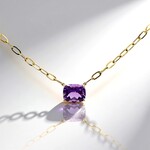 Collana in oro con Ametista (CIRARI)