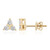 Gouden oorbellen met Diamanten SI1 (G) (Annette)