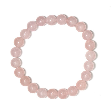 Bracciale con Quarzo Rosa