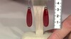 Pendientes en plata con Cornalina