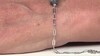 Brazalete en plata con Cuarzo rutilado negro (Joias do Paraíso)