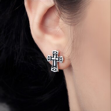 Boucles d'oreilles en argent