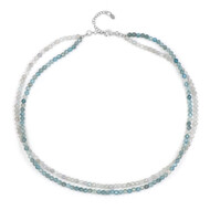 Zircon Silver Necklace