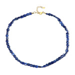 Collier en argent et Kyanite du Népal