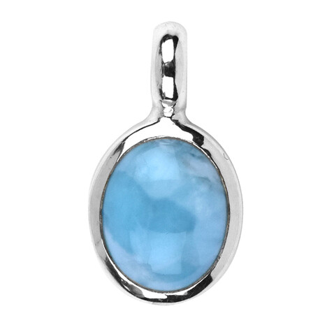 Ciondolo in argento con Larimar