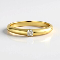 Anello in argento con Diamante Cioccolato I2