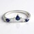Anello in oro con Zaffiro Ceylon Blu (CIRARI)