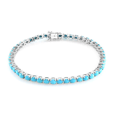 Sleeping Beauty-Türkis-Silberarmband