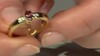 Anillo en plata con Zircón rosado