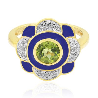 Peridot-Silberring