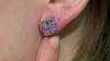 Pendientes en plata con Tanzanita
