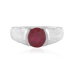 Madagascar Ruby Silver Ring (de Melo Essence)