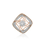 White Topaz Silver Pendant