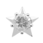 Ciondolo in argento con Danburite