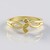 Anello in argento con Diamante Giallo I3