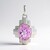 Ciondolo in argento con Kunzite (Pallanova)