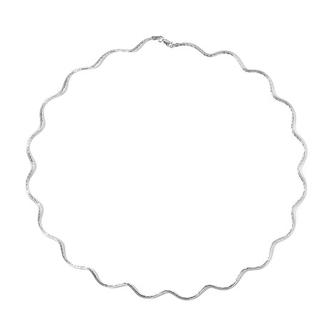 Zilveren halsketting (MONOSONO COLLECTION)