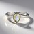 Anello in argento con Labradorite