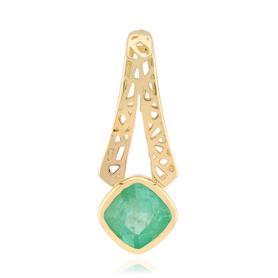 Gouden hanger met een Russische smaragd (Ornaments by de Melo)