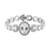 Bracelet en argent et Topaze blanche